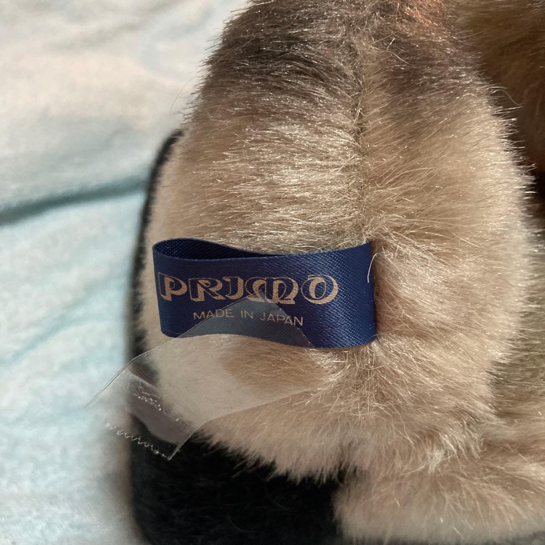 プリモ　日本製　シャムネコ　ぬいぐるみ　中古品