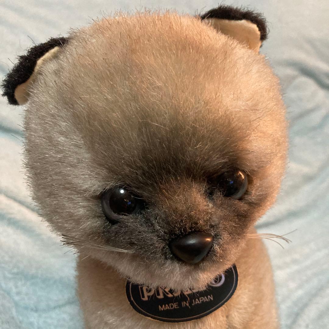 プリモ　日本製　シャムネコ　ぬいぐるみ　中古品