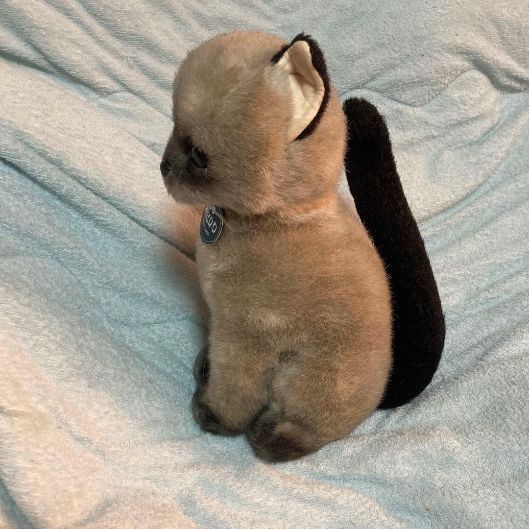 プリモ　日本製　シャムネコ　ぬいぐるみ　中古品