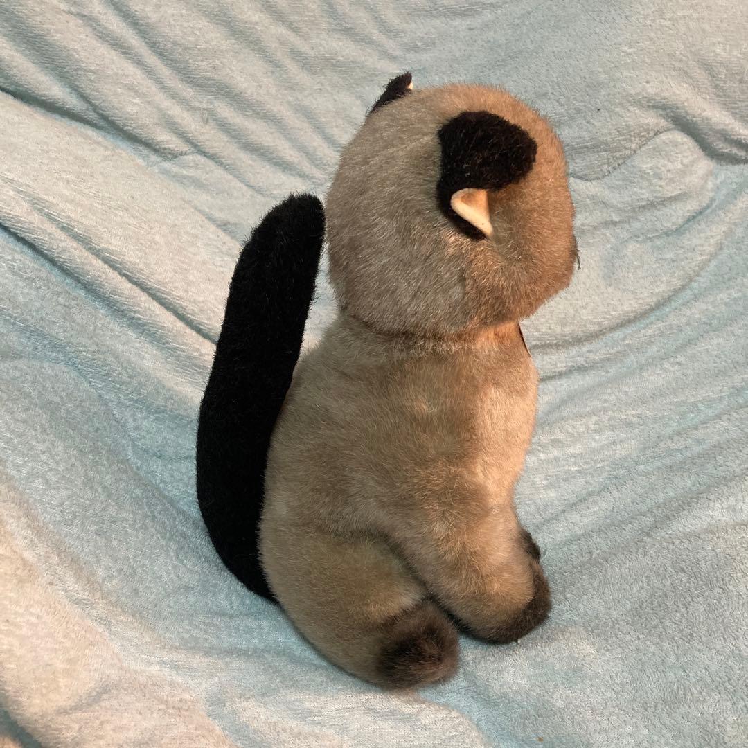 プリモ　日本製　シャムネコ　ぬいぐるみ　中古品