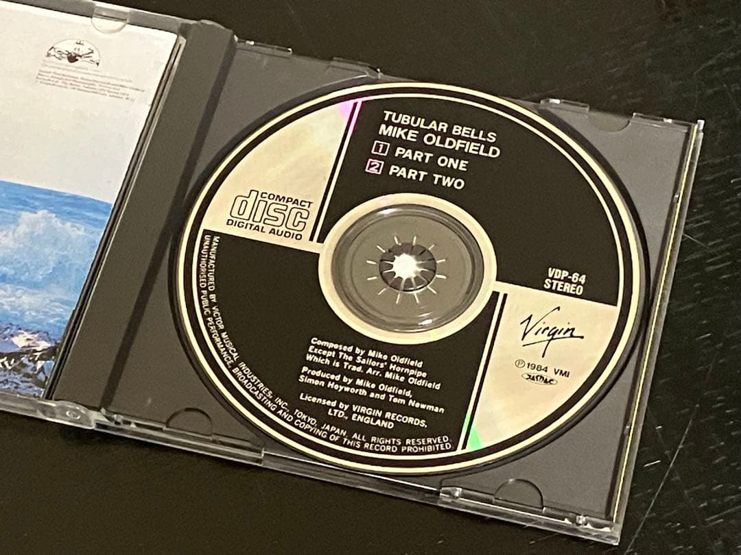 Mike Oldfield Tubular Bells VDP-64 高音質CD
