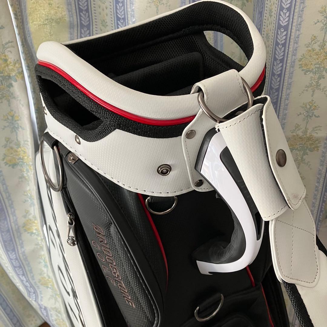 BRIDGESTONE ブリヂストンゴルフ 3点式キャディバック ネーム刺繍有