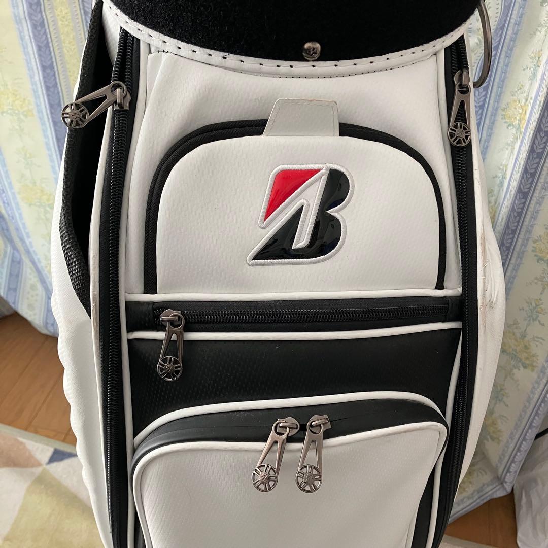 BRIDGESTONE ブリヂストンゴルフ 3点式キャディバック ネーム刺繍有
