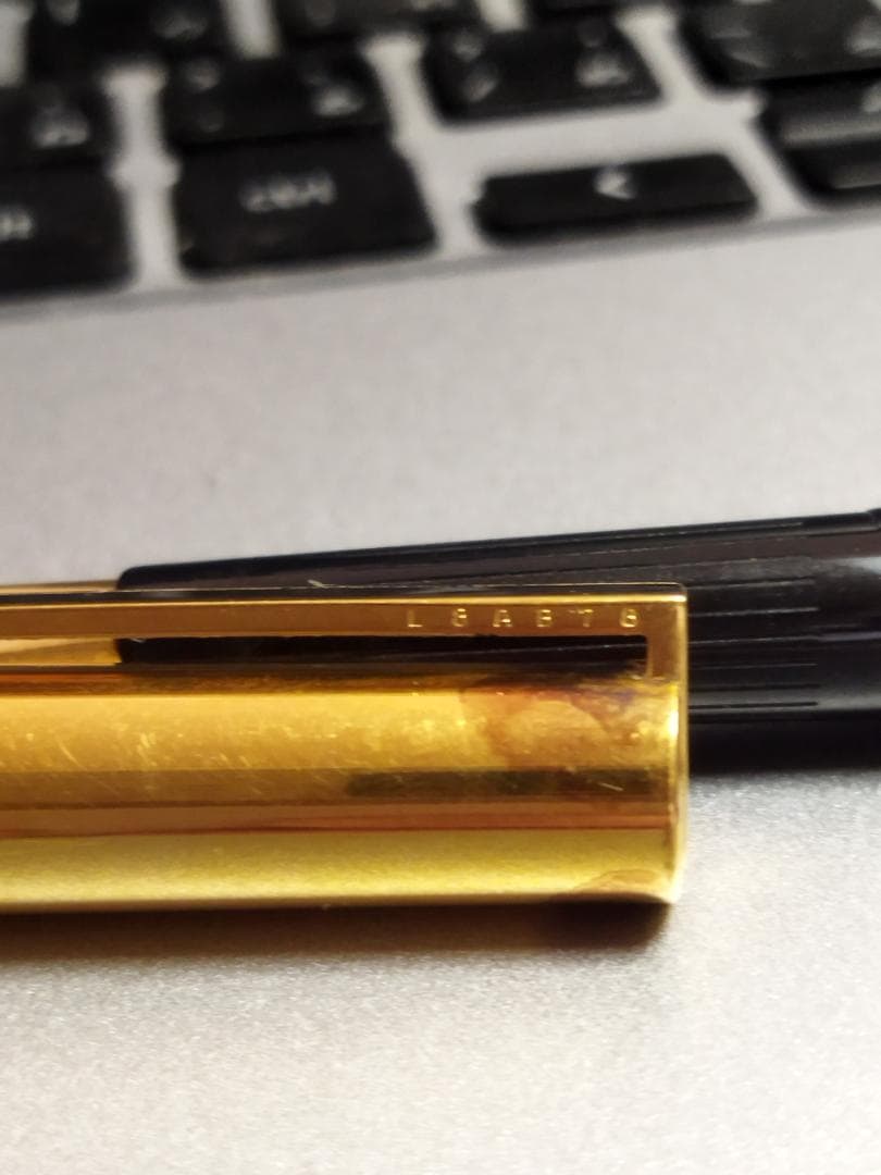 デュポン S.T.DuPont 万年筆 　925　ペン先 18ct ゴールド