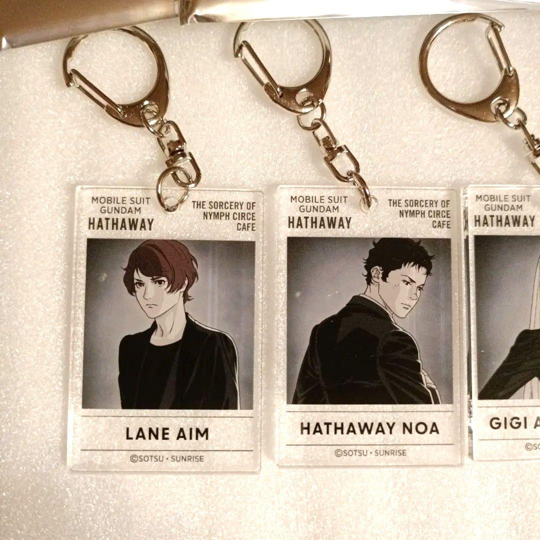 閃光のハサウェイ キルケーの魔女 ソラマチコラボカフェ　アクリルキーホルダー