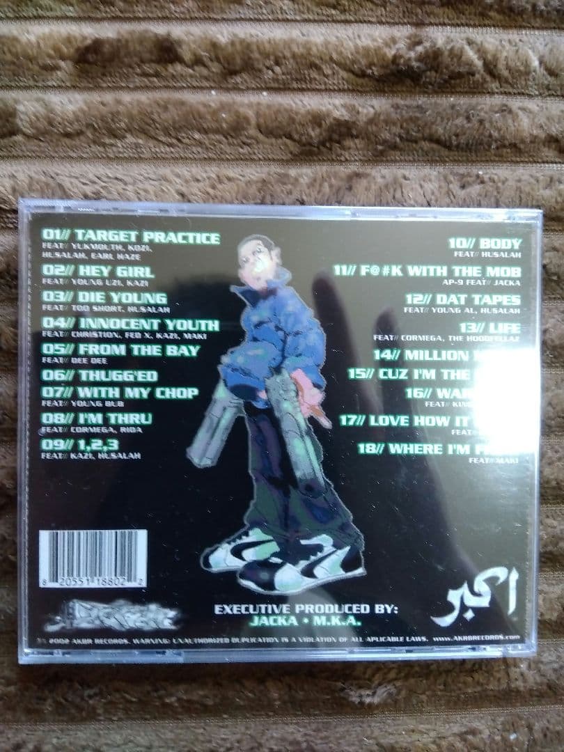 「THE JACKA - Of The Mob Fingaz」新品未開封