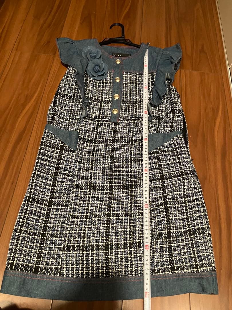 めちゃ可愛い　CHANEL ワンピース　M ブローチ2 CCボタン ノベルティ