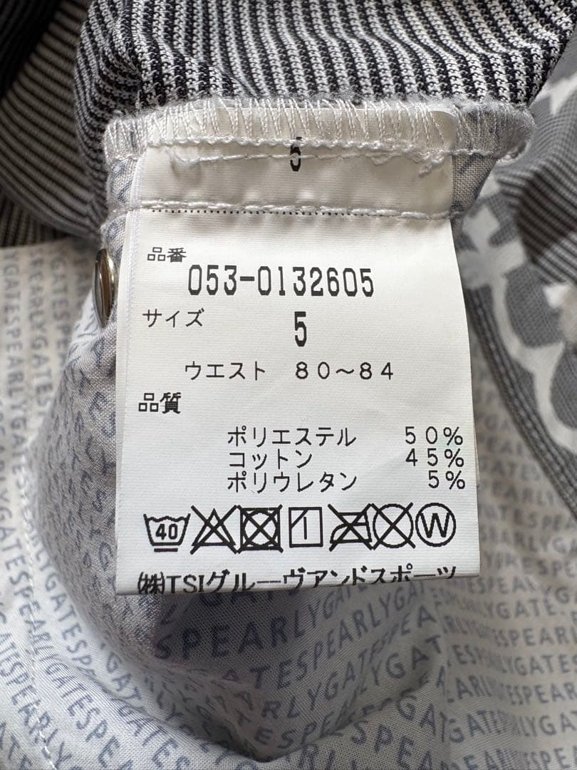 パーリーゲイツ　PEARLY GATES ゴルフパンツ ハーフパンツ　サイズ5