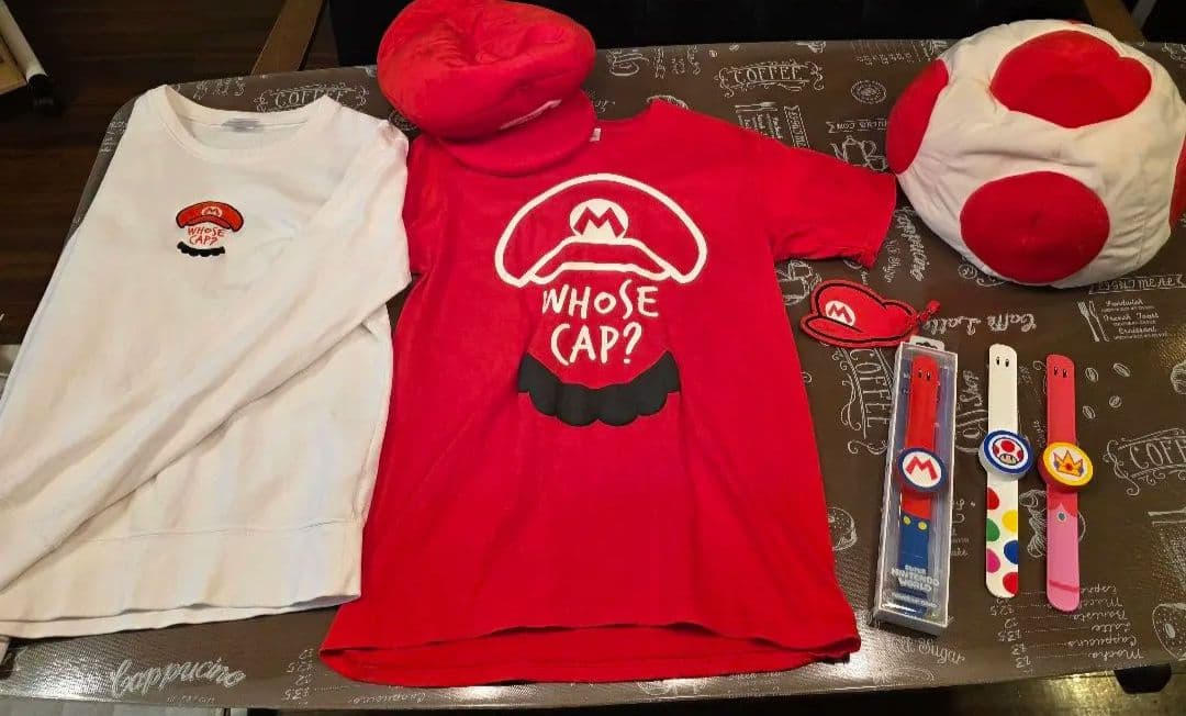 マリオなりきり　USJ ユニバ　パワーアップバンド　帽子　Tシャツ　トレーナー