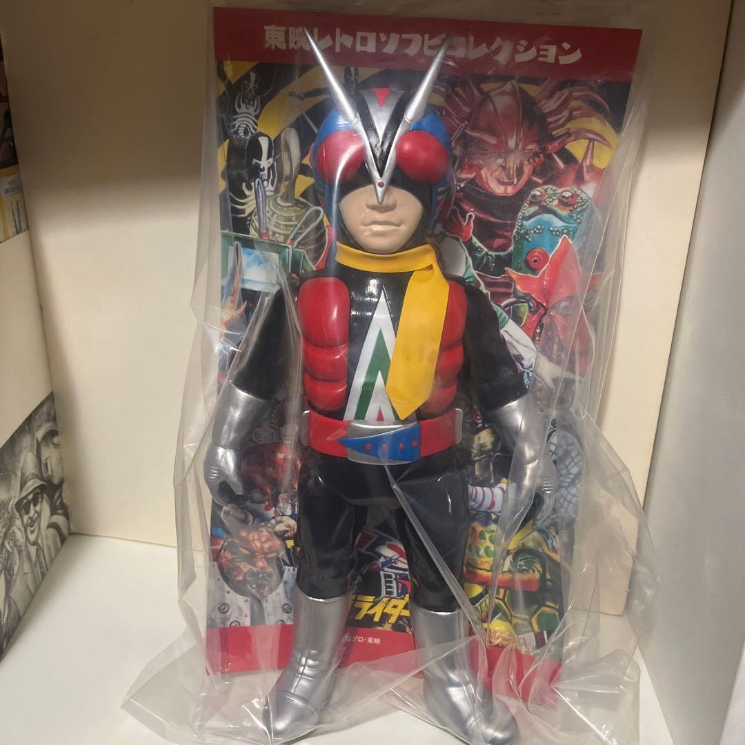 メディコムトイ製 東映レトロソフビコレクション デストロンライダーマン ソフビ