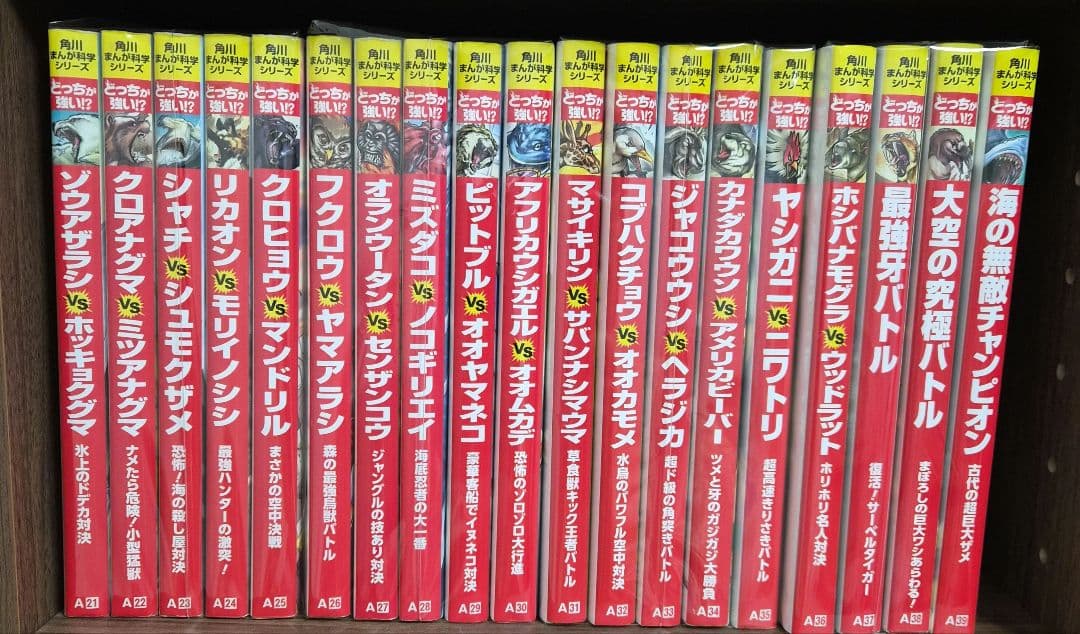 どっちが強い！？シリーズ　39冊セット