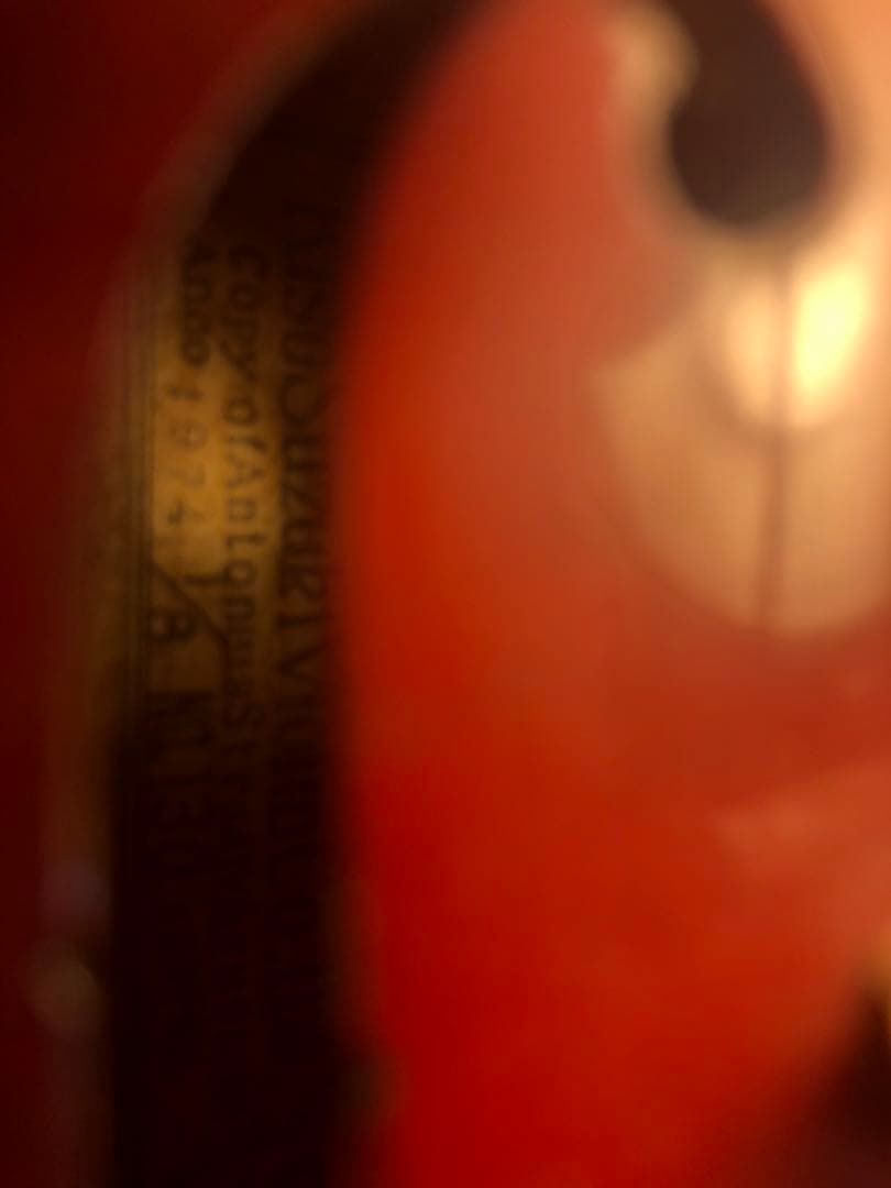 【駒&魂柱調整済】SuzukiバイオリンNo130 1/8 1974