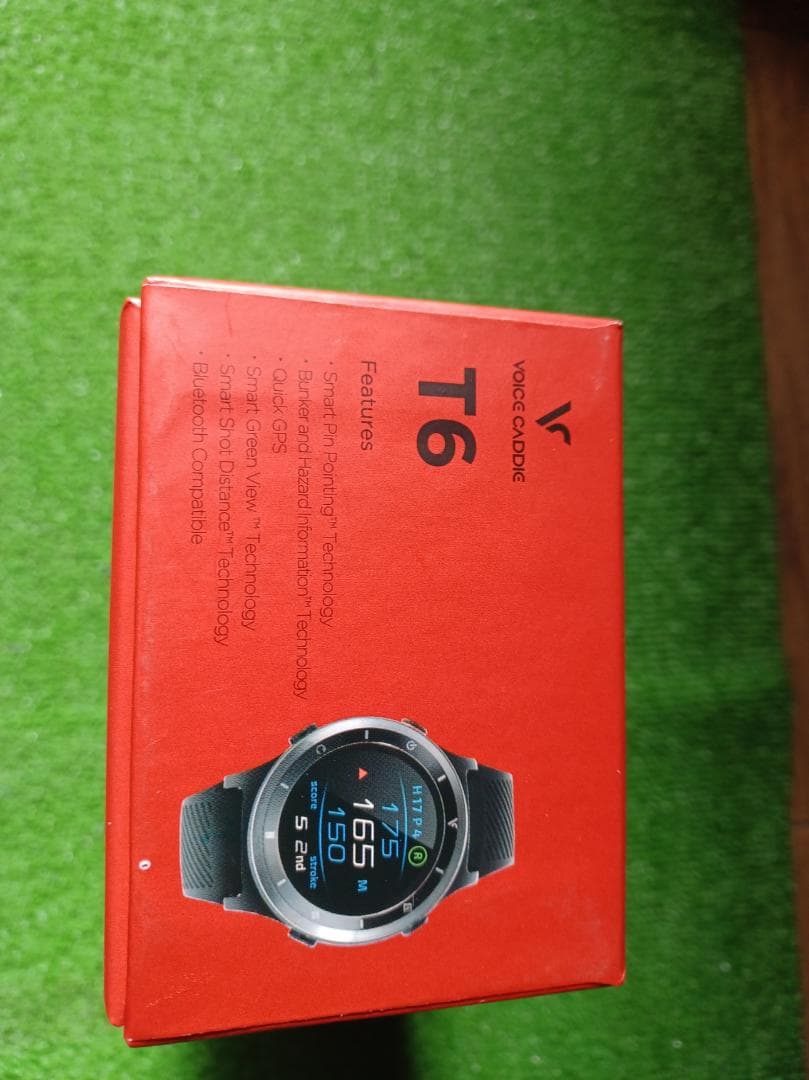 【ボイスキャディーT6 ゴルフGPS 測定器スマートウオッチ 】