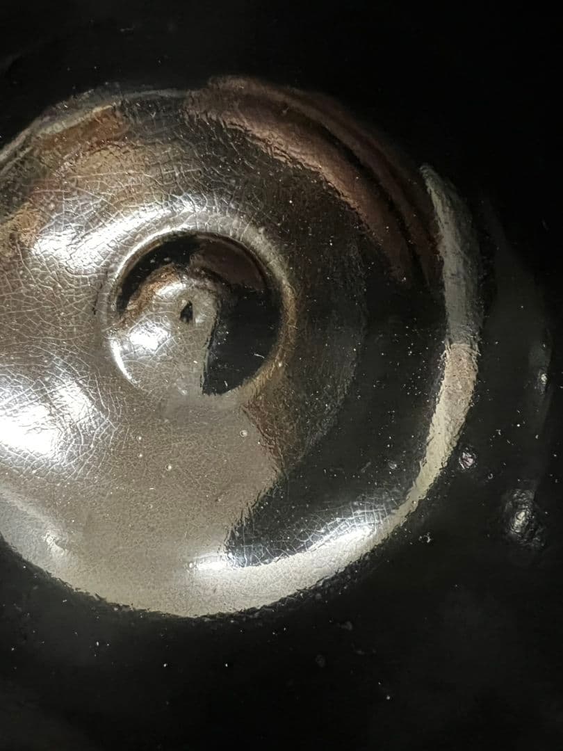 黒仁清写 雛文 茶碗 手塚桐鳳 茶道具