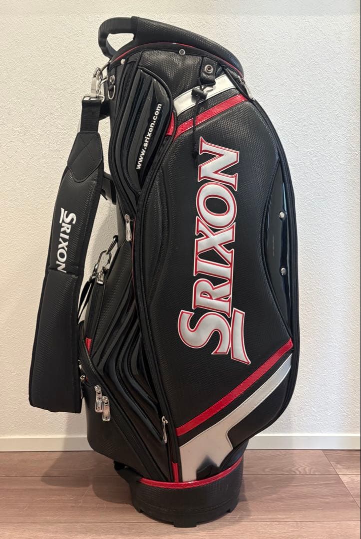Srixon スリクソン キャディバッグ ブラック/レッド