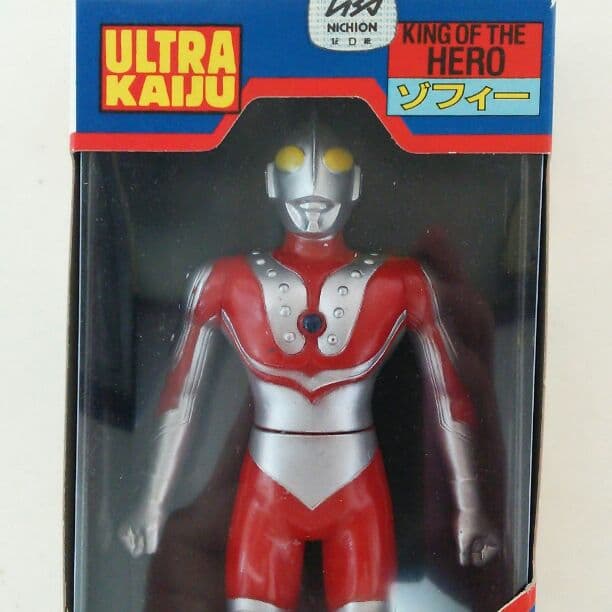 「ウルトラマン」ウルトラ怪獣ソフビ人形・ゾフィー（新品・１９８３年）
