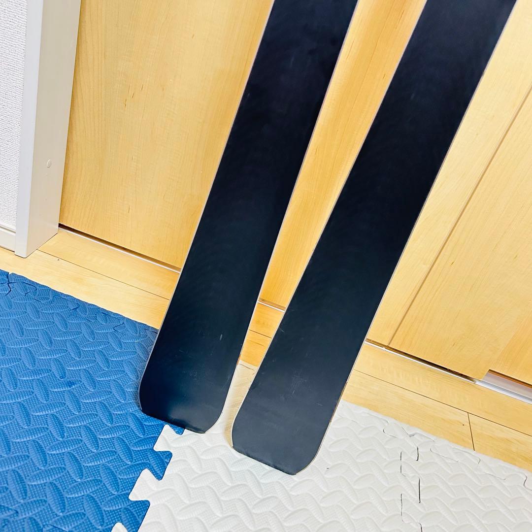 【美品】OGASAKA TC-ST 165cmスキー板 プレート付き