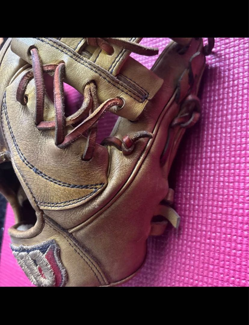 Wilson 硬式内野用　イエロー