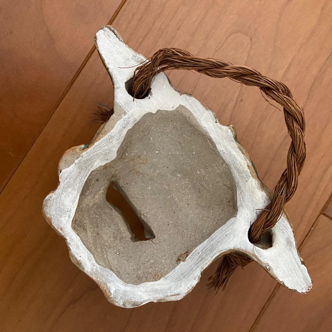 値下げしました！　工芸品 シーサー 壁掛け 沖縄