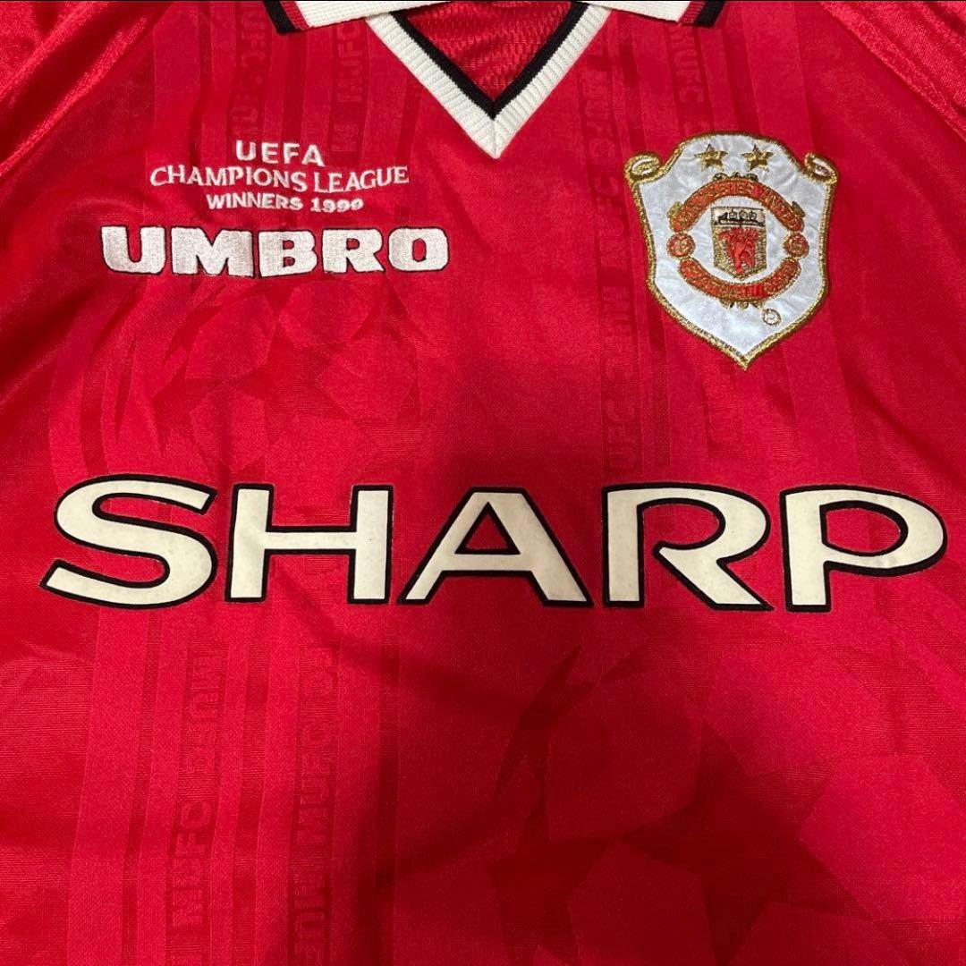 UMBRO マンチェスター・ユナイテッド　ベッカム　ユニホーム　Lサイズ