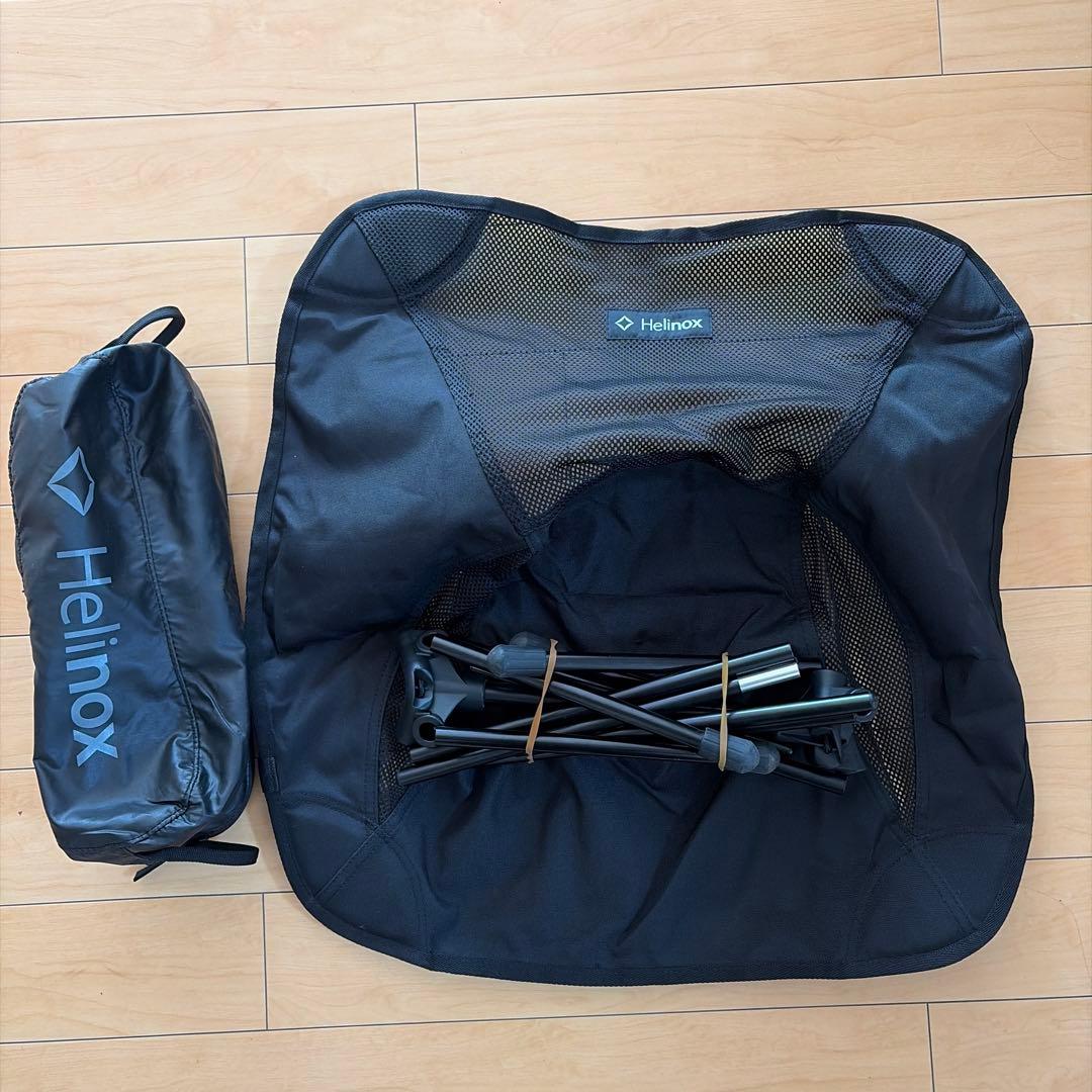 Helinox チェアワン オールブラック
