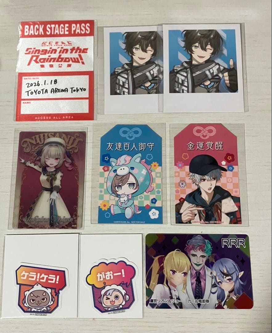 にじさんじグッズ　まとめ売り