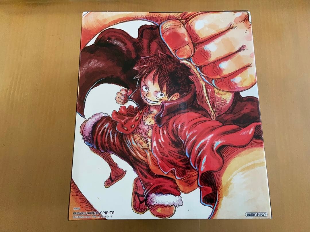 一番くじ　ワンピースカードゲーム A賞 +モンキーDルフィ フィギュア カード