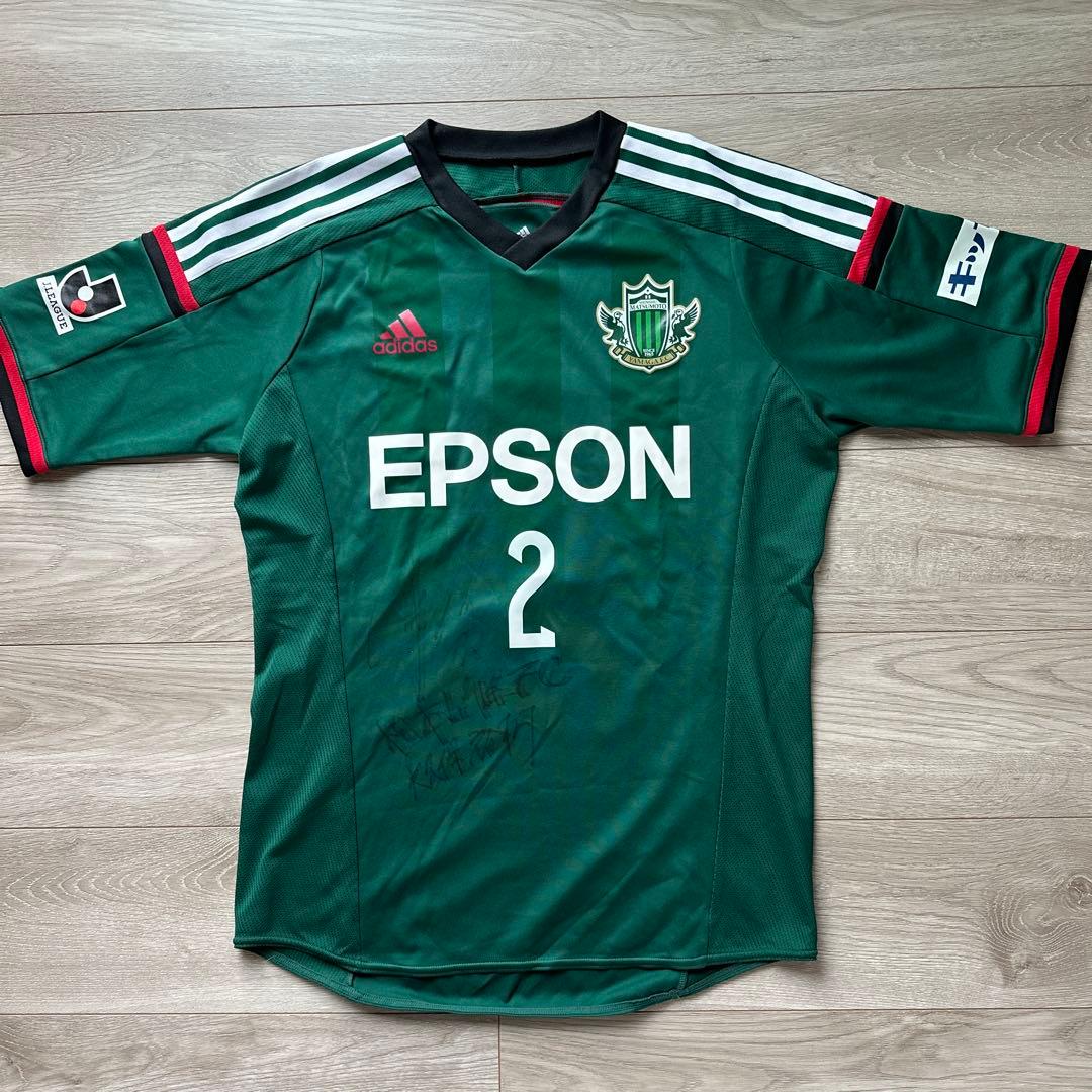 adidas 松本山雅 ユニフォーム O L LL 2 大久保裕樹 2014