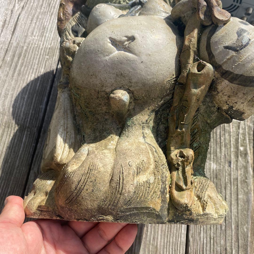 狸の陶器置物 約40cm 信楽焼