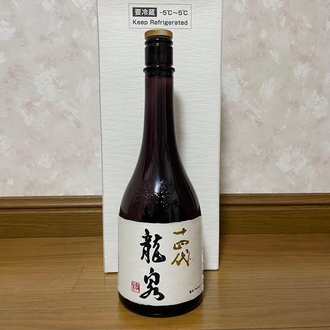 十四代 龍泉 化粧箱付き 未洗浄品 2024年　【空瓶】