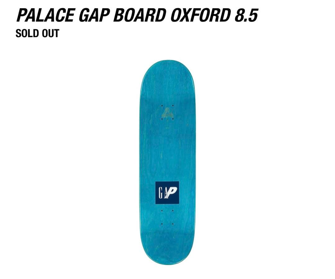 スケートボード Palace Gap Board Oxford 8.5