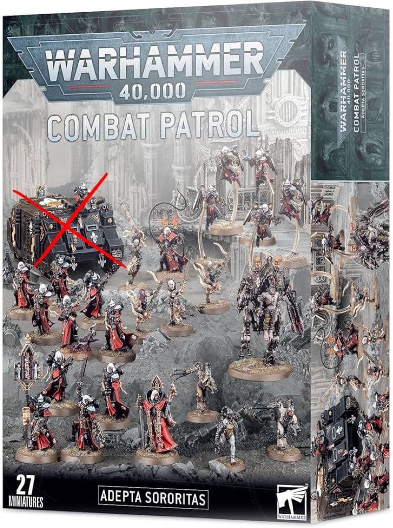 Warhammer アデプタ・ソロリタス　コンパト編成　ライノなし