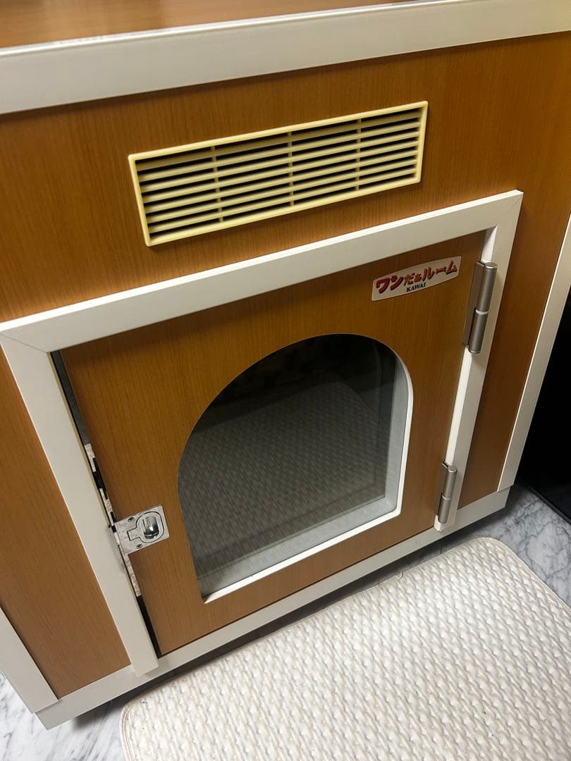 美品【KAWAI ワンだぁルーム】ペット用防音室／換気機能あり