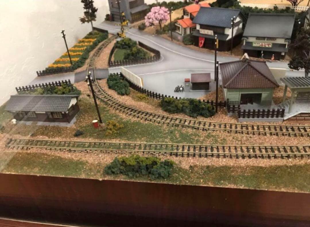 最終値下げ！ジオラマ　昭和ふるさと鉄道模型　東京書芸館作　6/6 10時まで！