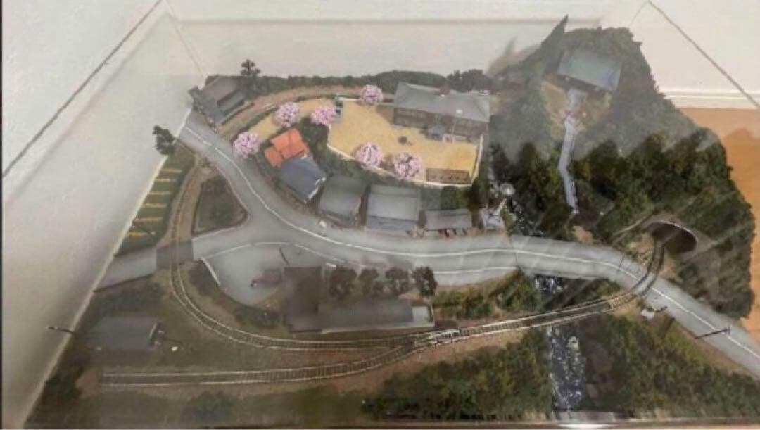 最終値下げ！ジオラマ　昭和ふるさと鉄道模型　東京書芸館作　6/6 10時まで！