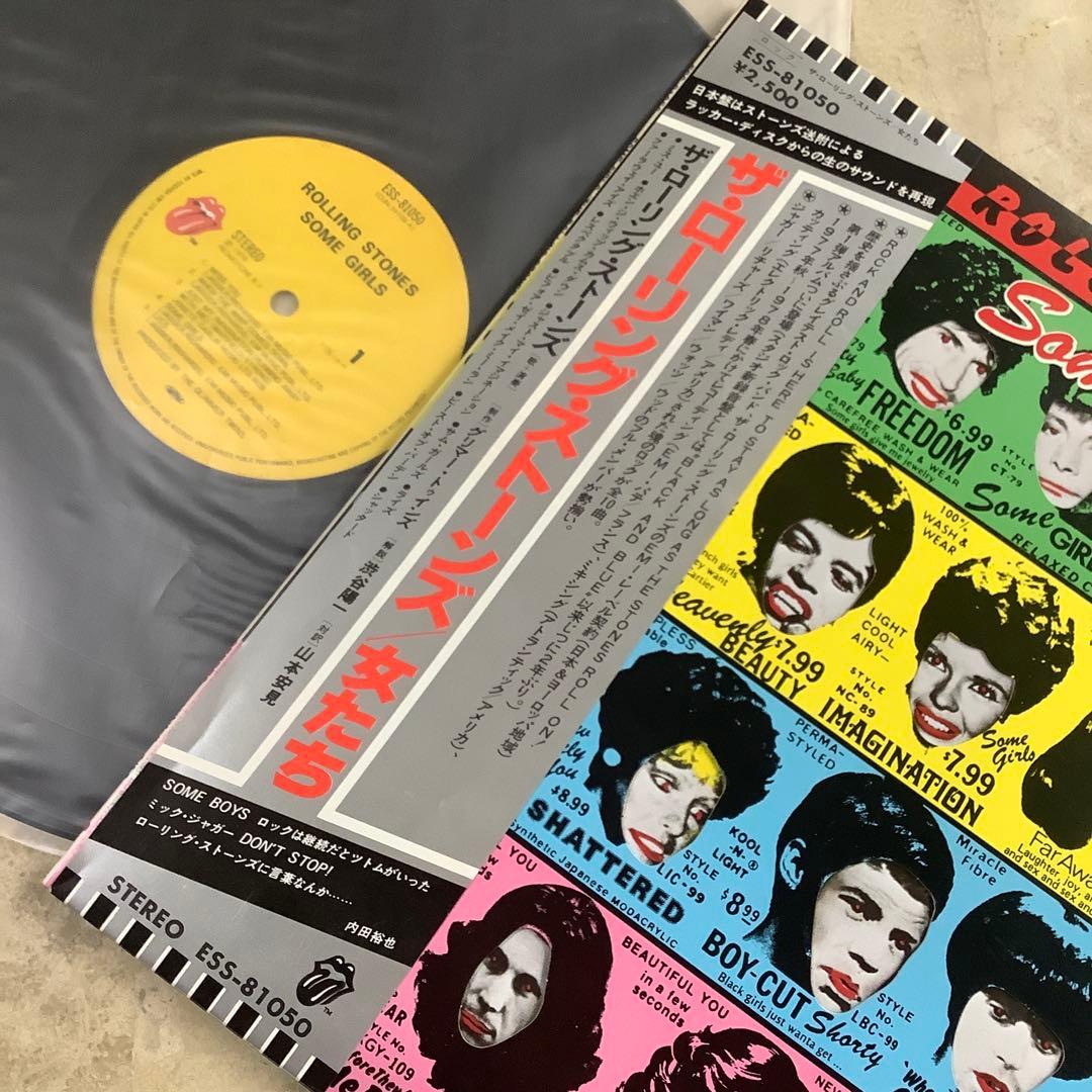 レコード新品同様! ストーンズ 女たち1978年 日本初版盤 USカッティング