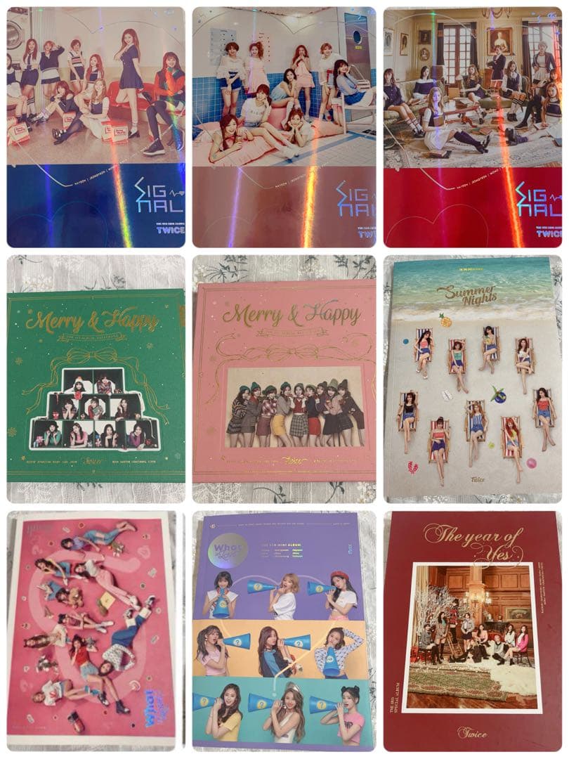 TWICE アルバム まとめ売り トレカ CD DVD 写真集