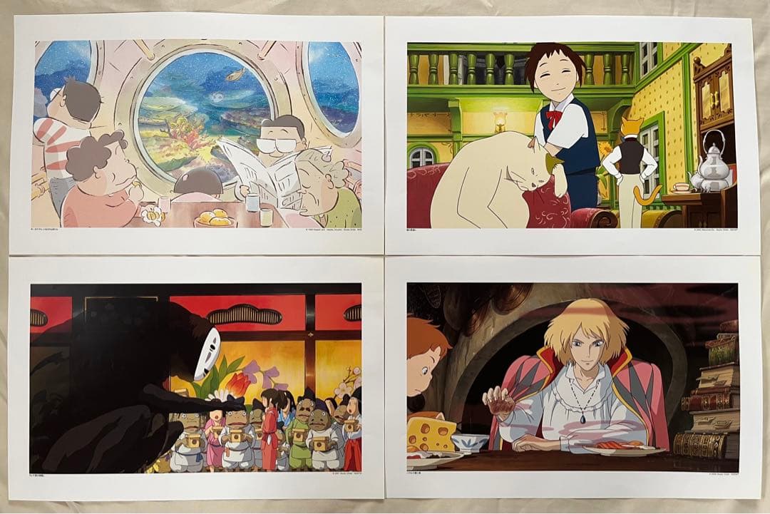★超レア 非売品★ おまけ付！スタジオジブリ 全21作品 アートフレームポスター