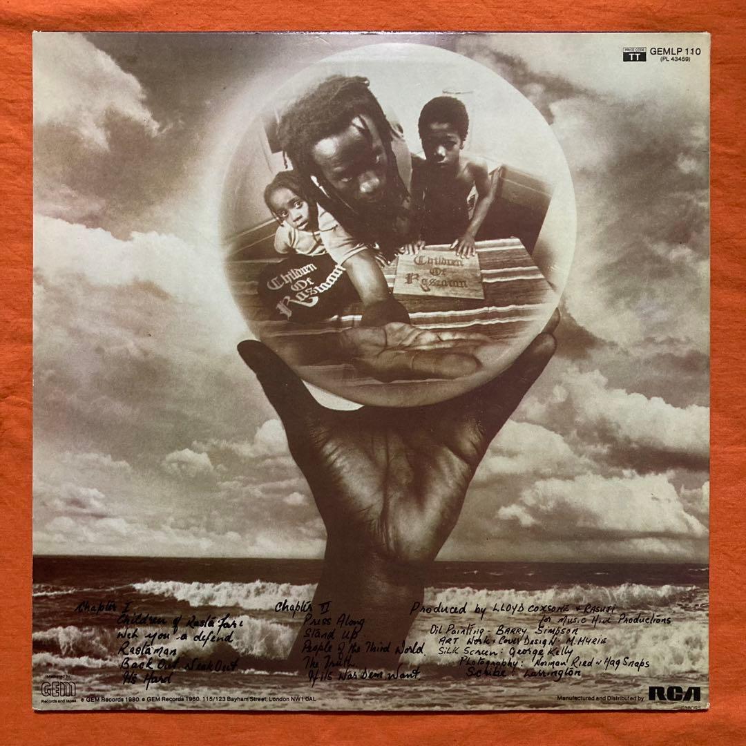 洋楽 JIMMY LINDSAY - CHILDREN OF RASTAFARIAN