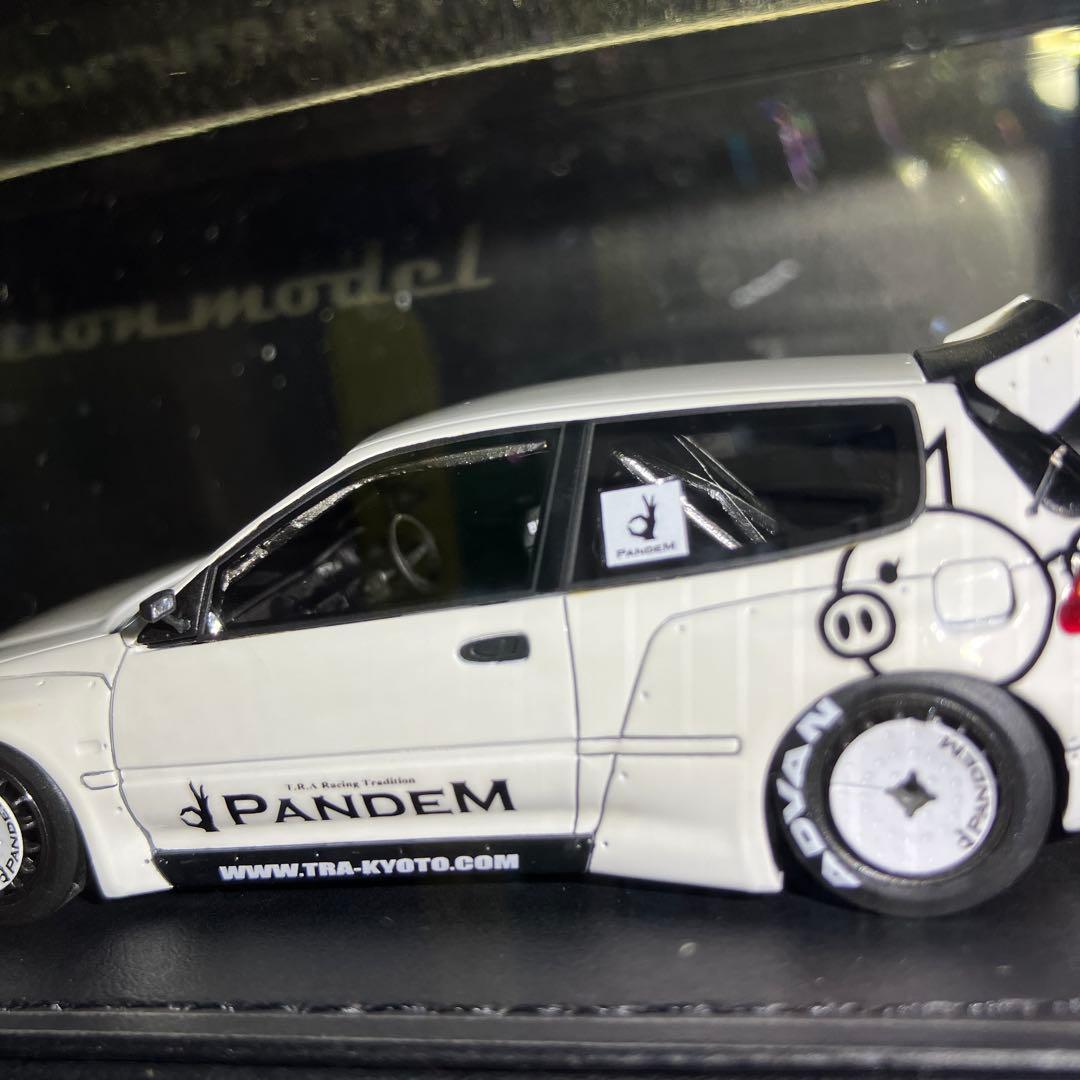 ミニカー IG01171 1/43 PANDEM CIVIC EG6(White)