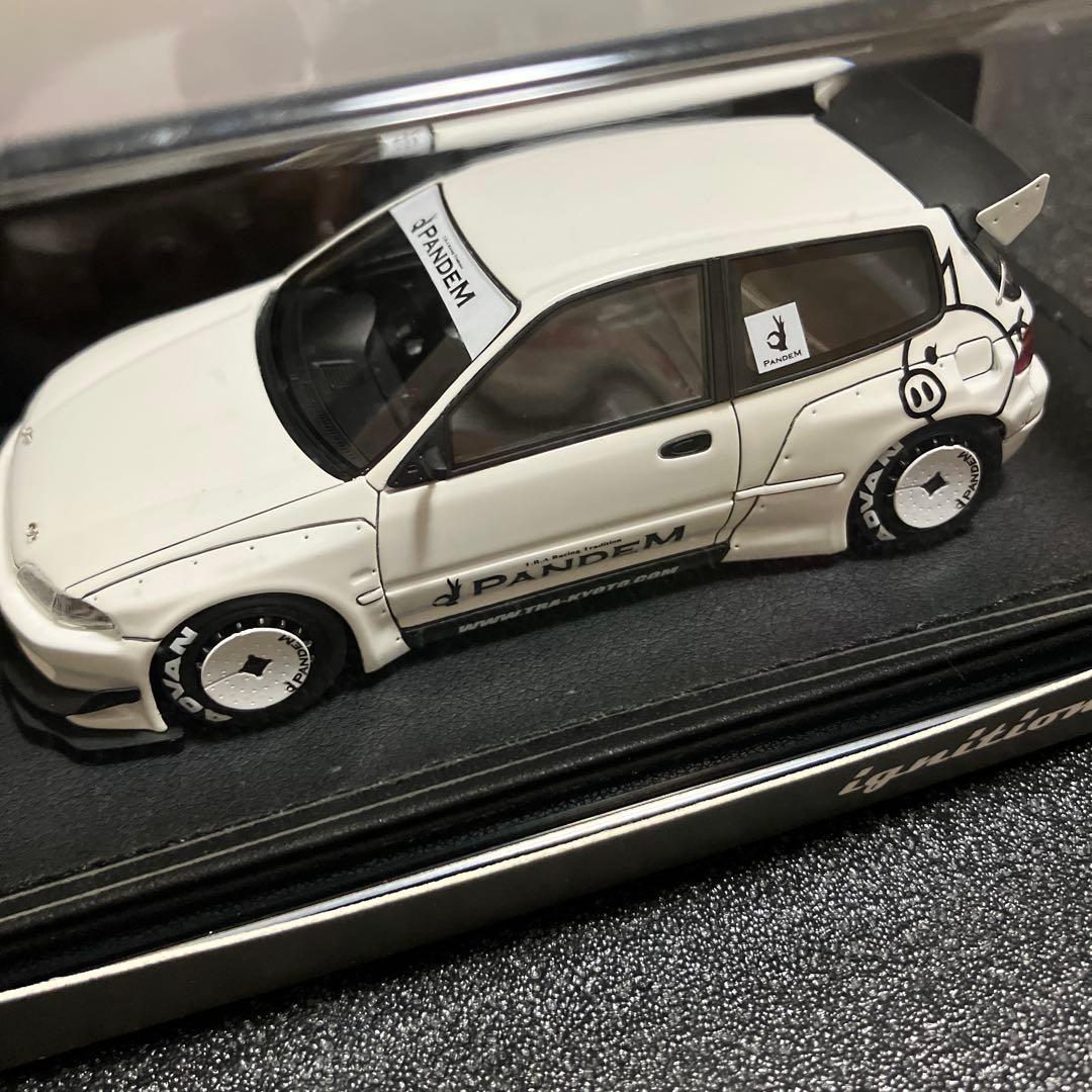 ミニカー IG01171 1/43 PANDEM CIVIC EG6(White)