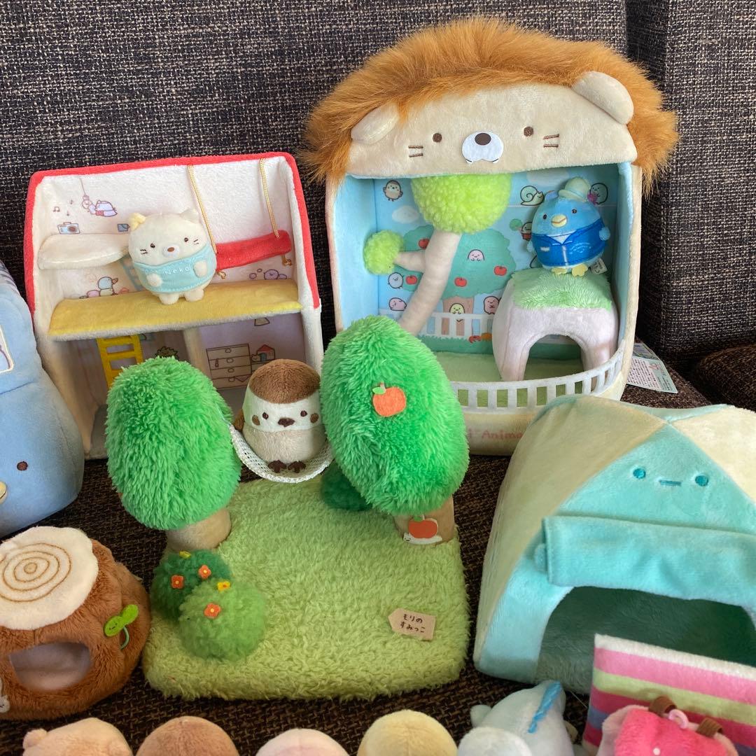 【まとめ売り】すみっコぐらし てのりぬいぐるみ ハウス コレクション