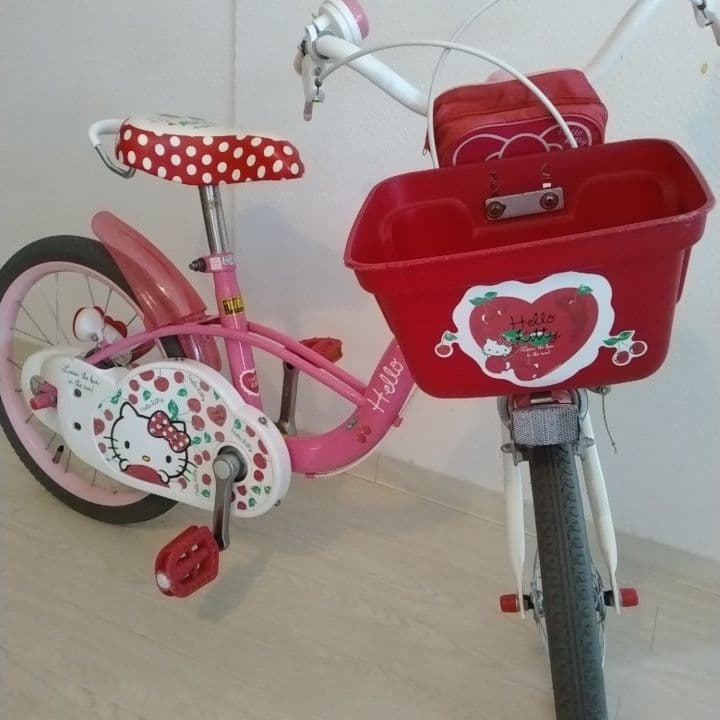 ハローキティ 幼児用自転車 ピンク18インチ