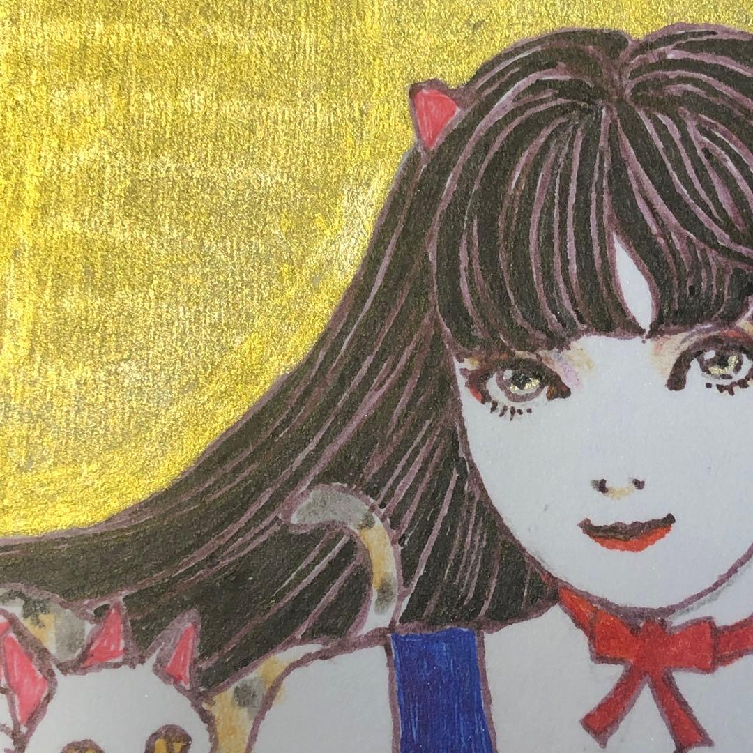 CAT WING 猫ノ翼【肉筆絵画】