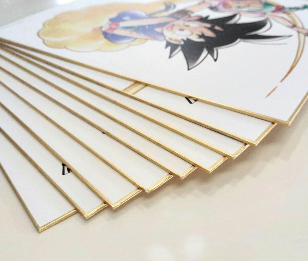 １番くじ ドラゴンボール〜アニメ30周年記念〜 E賞 色紙９枚セット※外袋なし