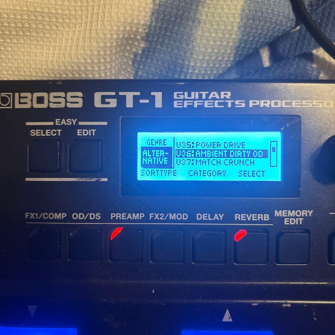 BOSS GT-1 ギターエフェクター　ケースなし　本体のみ