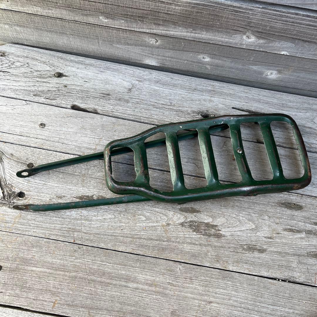 アンティーク！自転車荷台