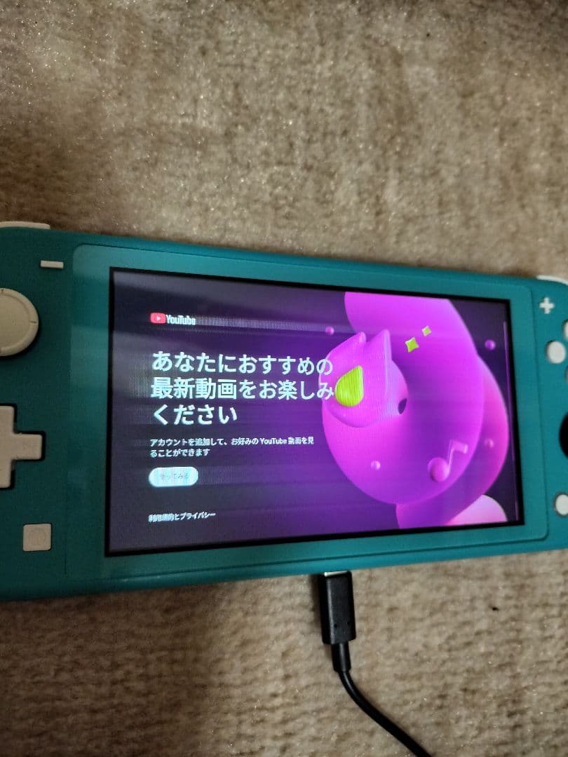 Nintendo Switch Lite ターコイズ　ジャンク