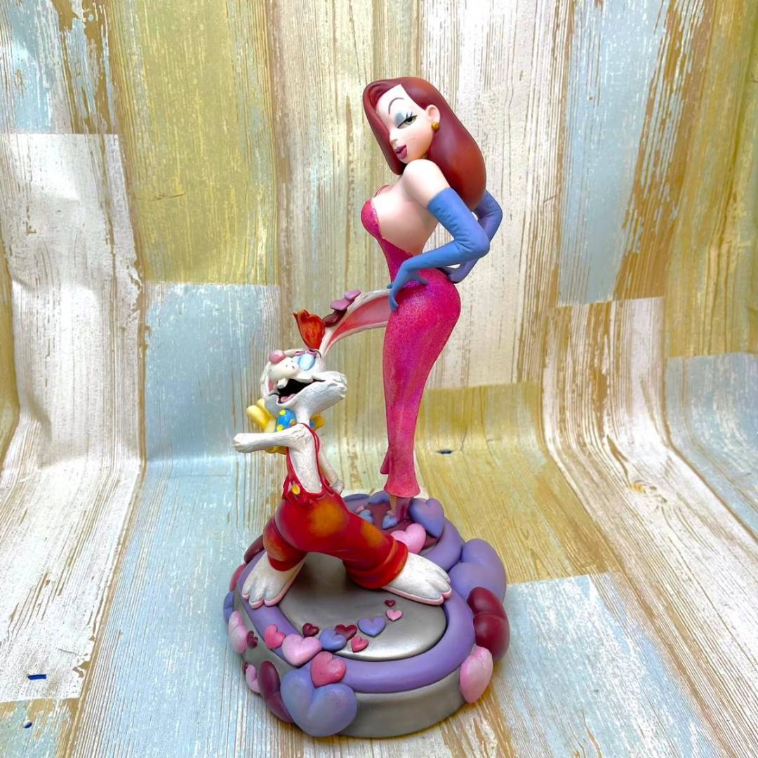 限定品 ★ロジャーラビット トゥーンタウン ジェシカ スタチュー フィギュア