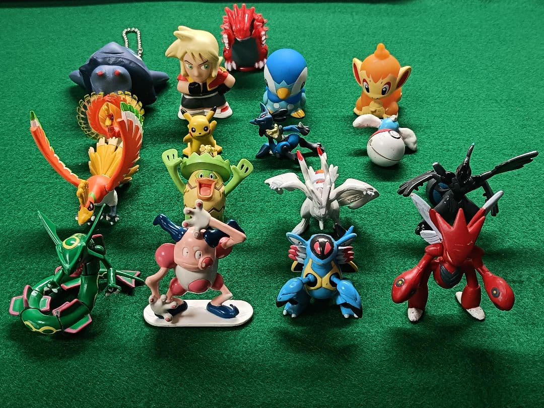 当時物　ポケモン　モンコレ　指人形など　計17個セット
